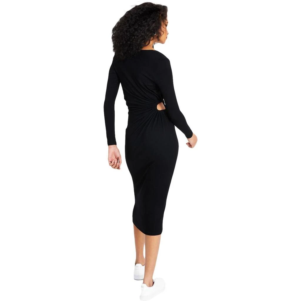 LNA Clothing Womens Knit Ribbed Maxi Dress 2