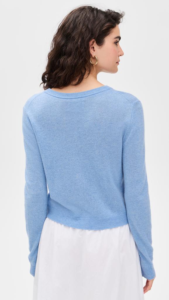 Velvet Velvet x Cleo Wade Chrichet Cashmere Cardigan