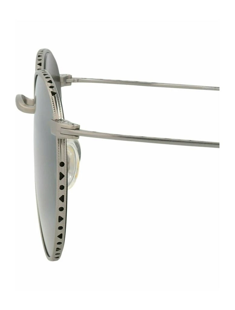Maui Jim Round-Frame Titanium Sunglasses 4