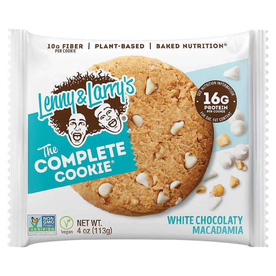 Lenny 
Larry
s White Chocolate Macadamia Complete Cookie White Chocolate Macadamia
