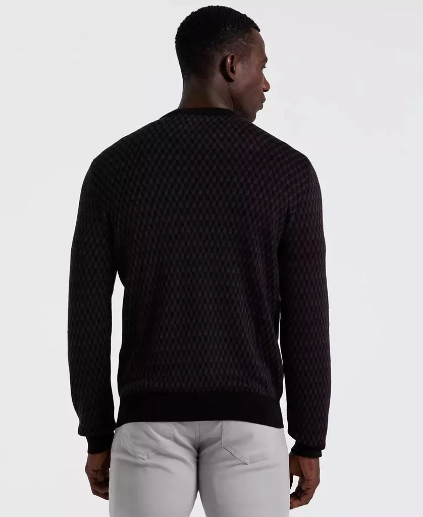 Perry Ellis Men
s Long Sleeve Crewneck T-Shirt 4