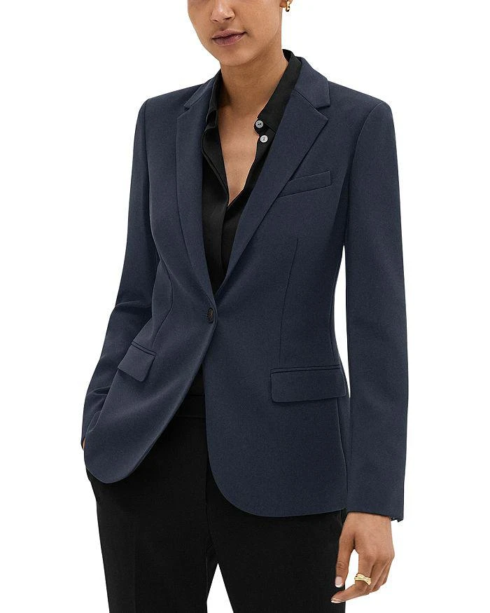 Theory Admiral Crepe Staple Blazer