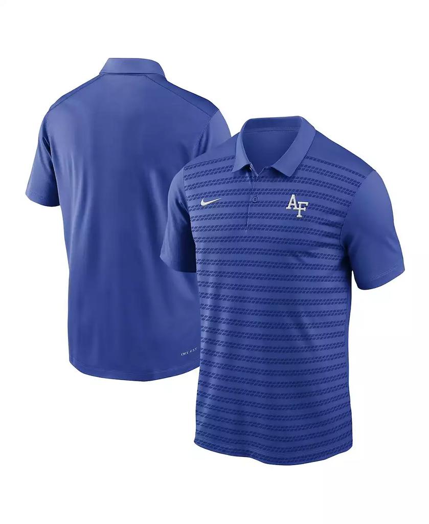 NIKE Men's Royal Air Force Falcons 2024 Sideline Victory Coaches Performance Polo