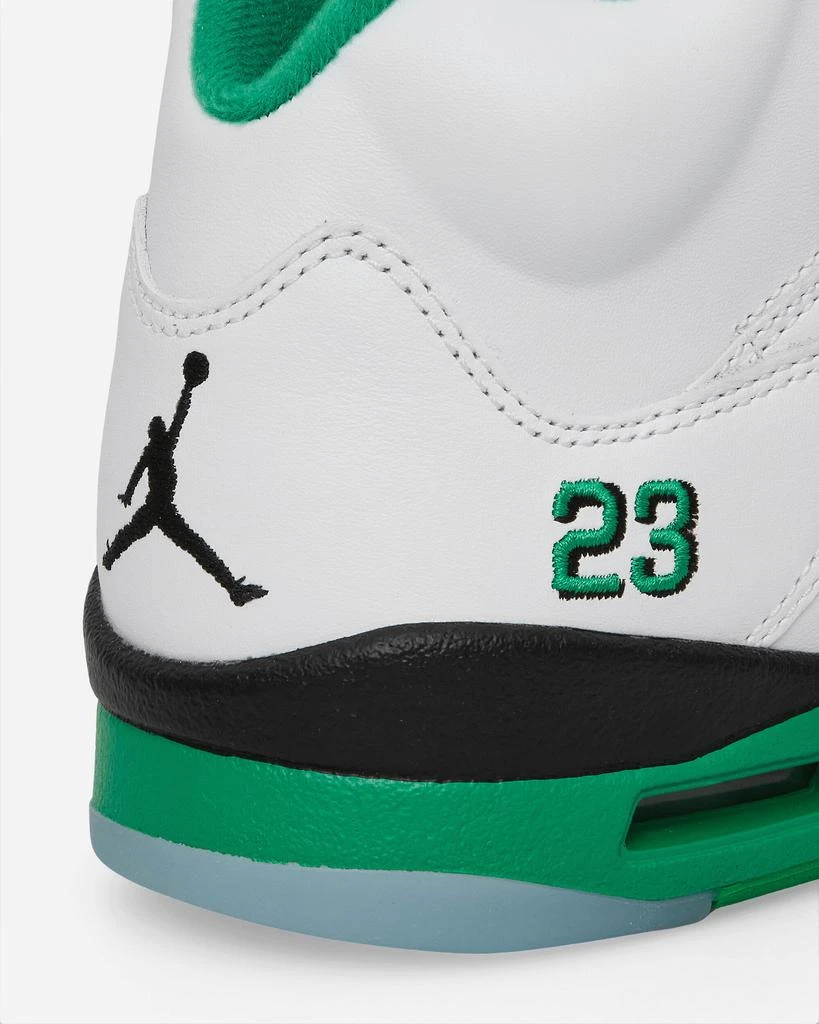 Jordan Women's Air Jordan 5 Retro Sneakers White / Lucky Green 6