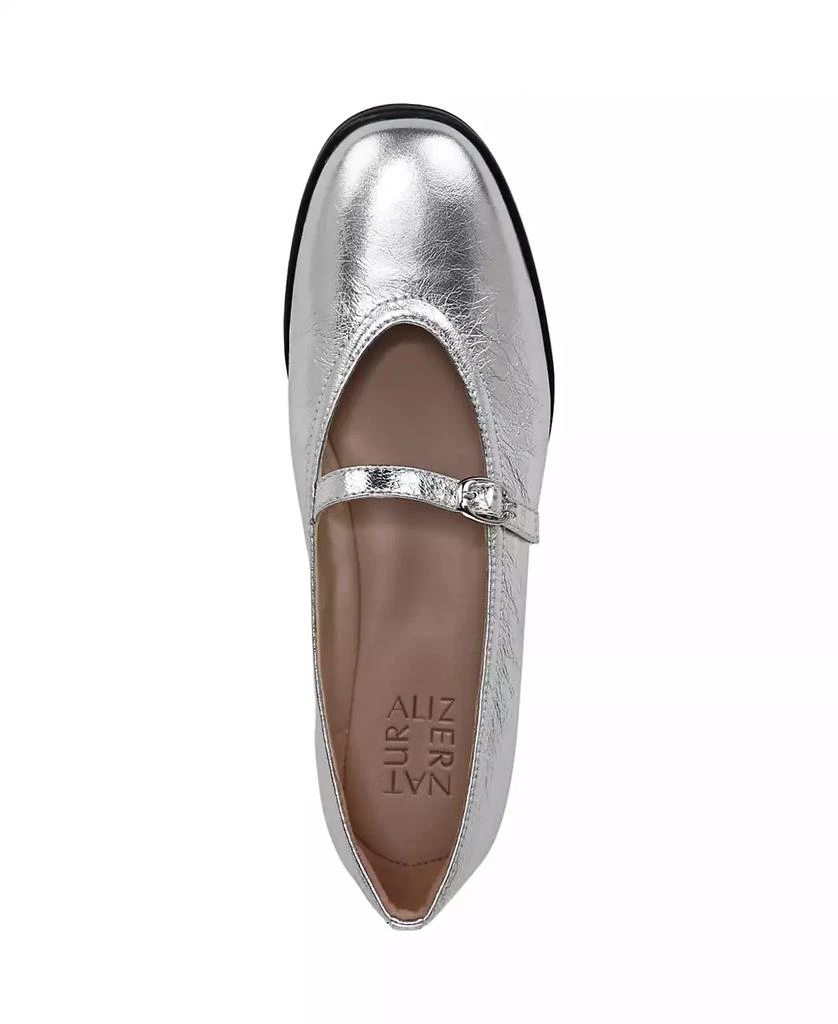 Naturalizer Elina Mary Jane Square Toe Flats 4