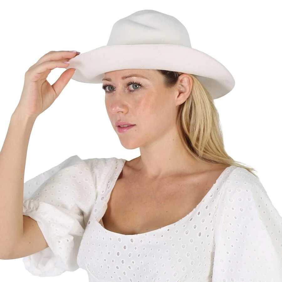 MAISON MICHEL Ladies Snow White Virginie Valentines Heart Hat 1