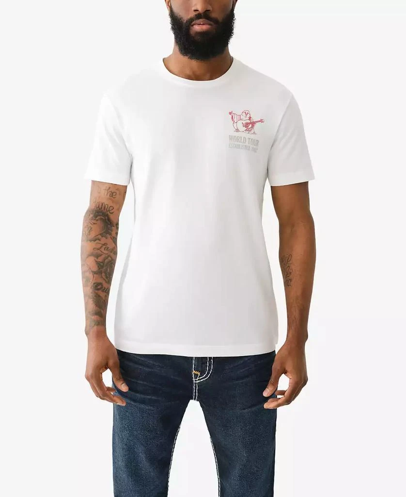 True Religion Men's Short Sleeve High Density Tee 1