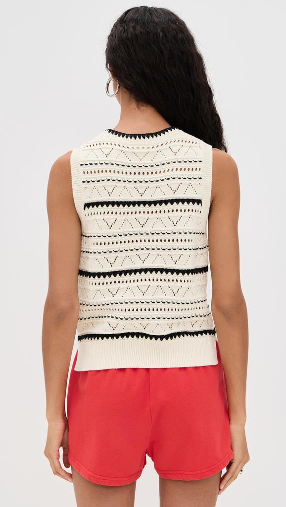 Varley Athena Pointelle Knit Vest