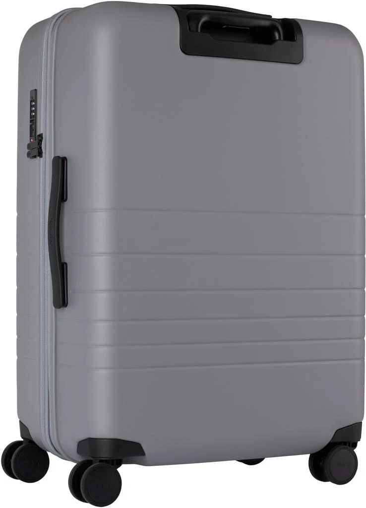 Monos Gray Expandable Check-In Medium Suitcase 3
