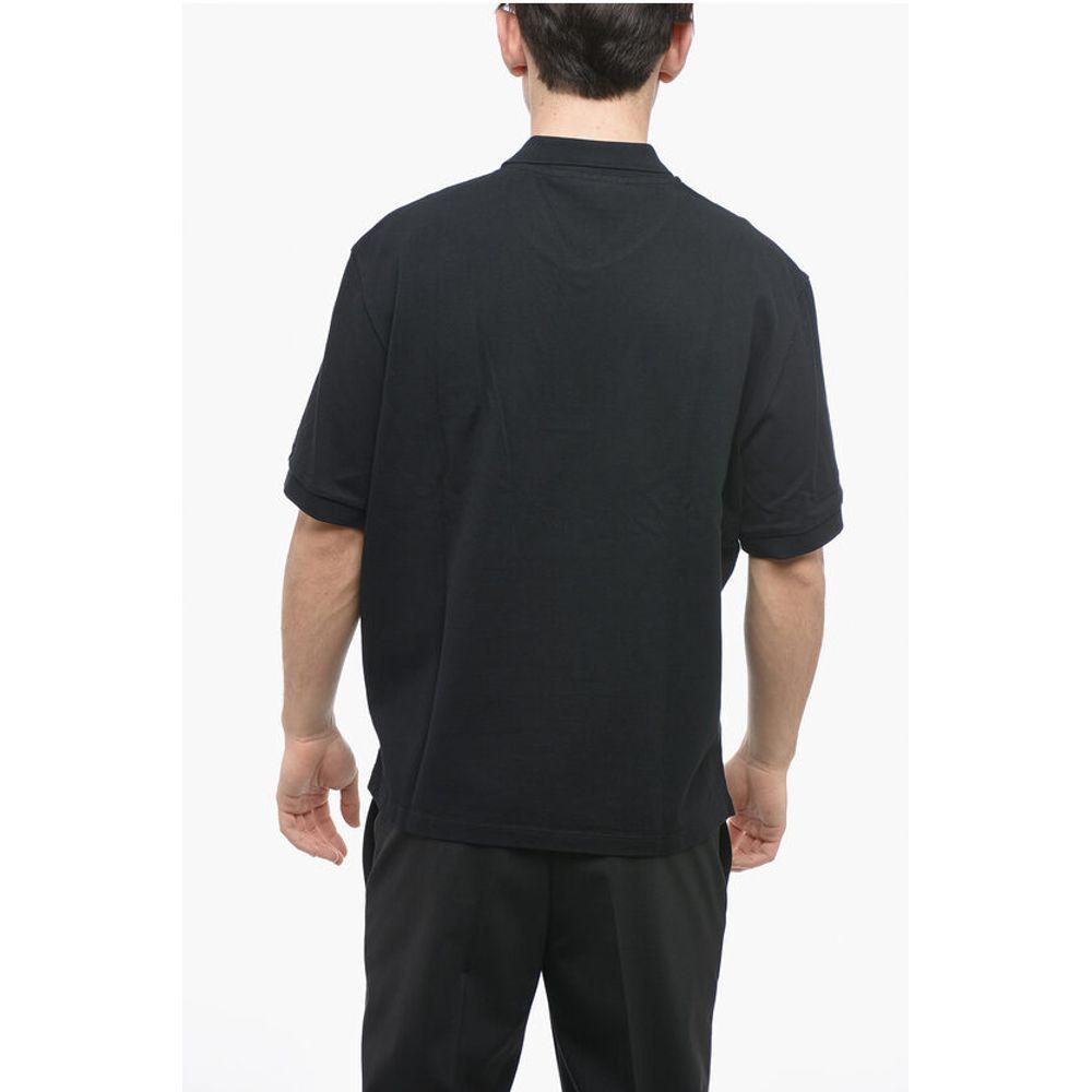 Neil Barrett Piquet Cotton PIERCED NIPPLE Loose Fit Men's Polo