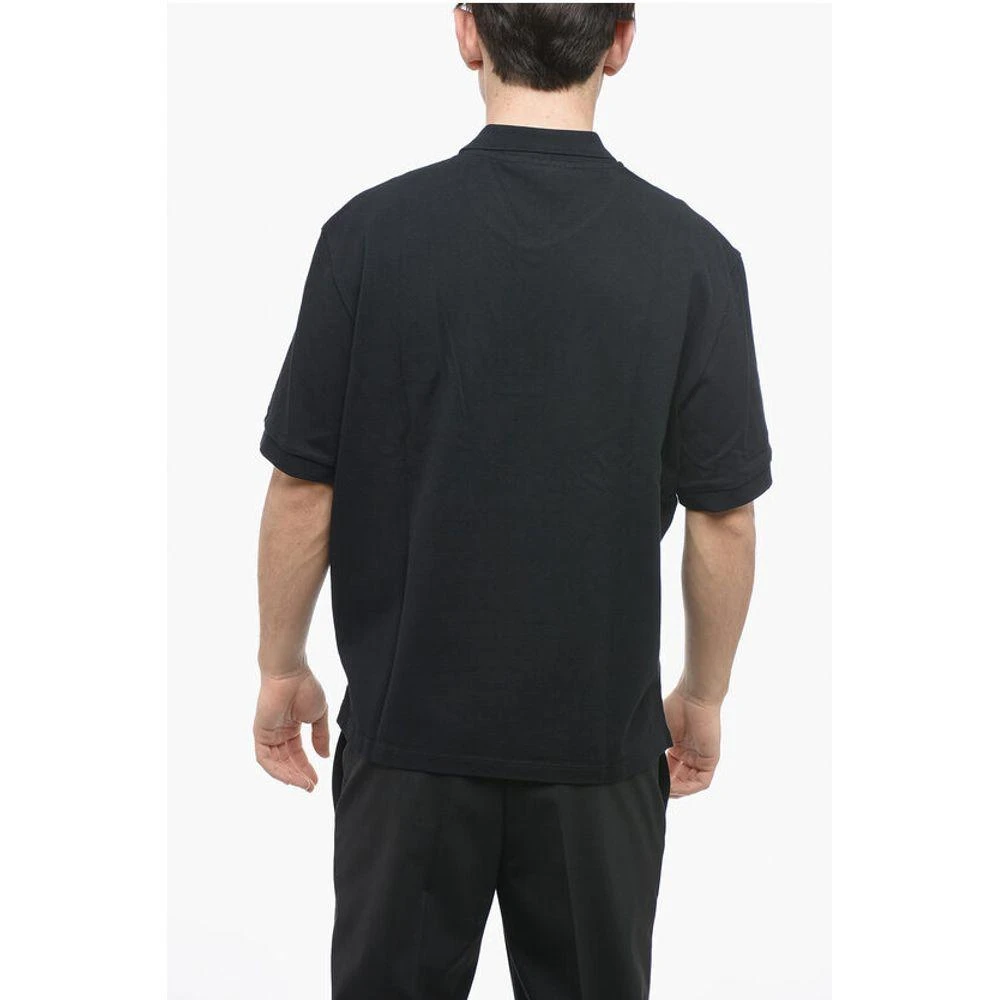 Neil Barrett Piquet Cotton PIERCED NIPPLE Loose Fit Men's Polo 2