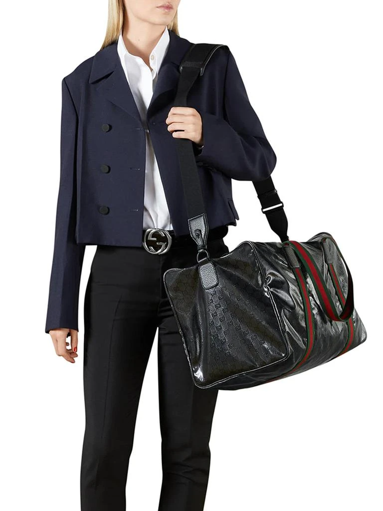 Gucci LARGE TRAVEL BAG WITH WEB DETAIL 2
