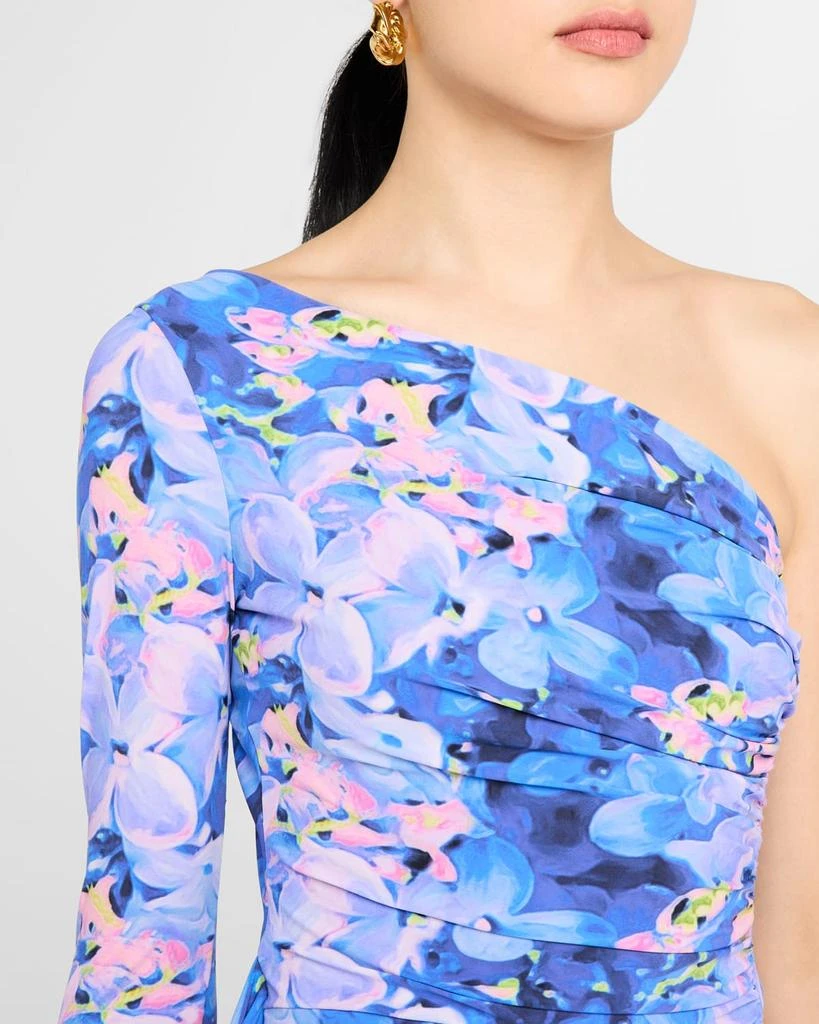 Chiara Boni Visa Draped One-Shoulder Dress 5