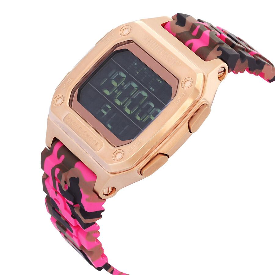 Philipp Plein Hyper Shock Quartz Digital Black Dial Unisex Watch PWHAA1622