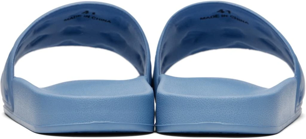 DSQUARED2 Blue Embossed-Logo Slides 2