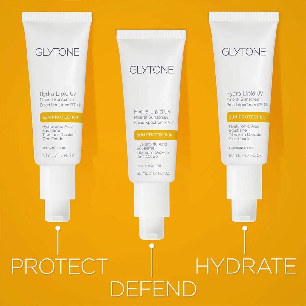 Glytone Glytone Hydra Lipid UV Mineral Sunscreen Broad Spectrum SPF 40 2