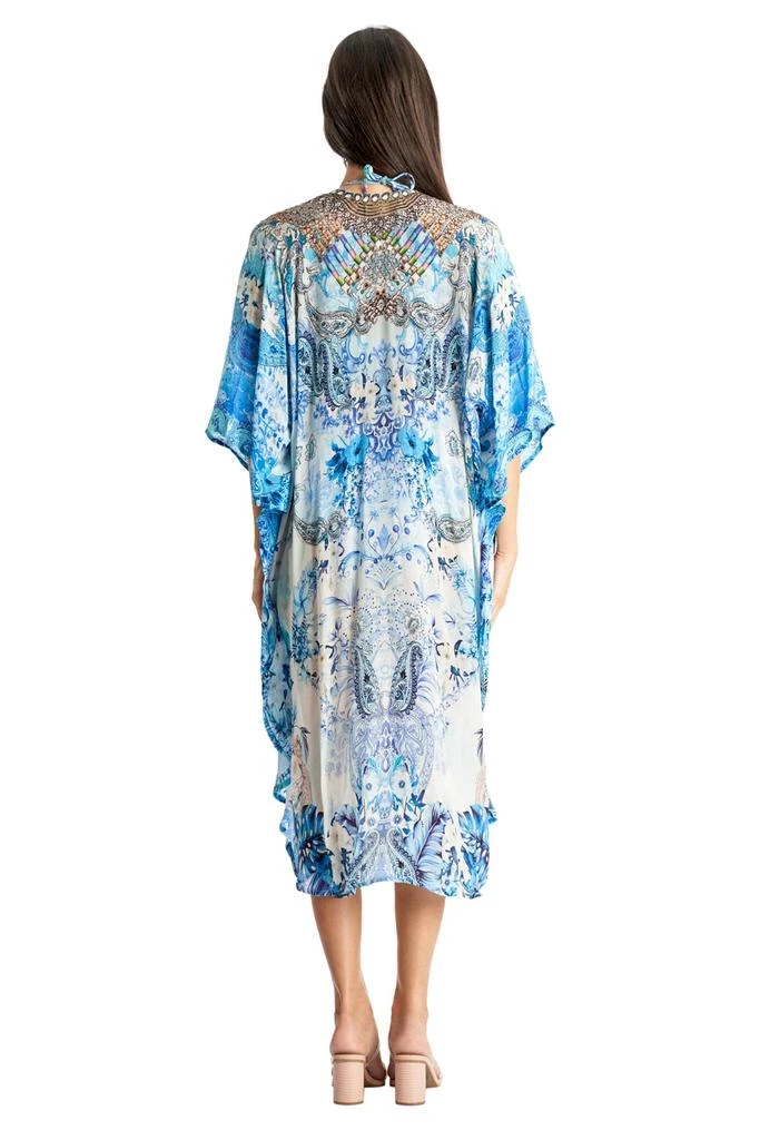 La Moda Clothing Las Olas High-Low Kimono 2