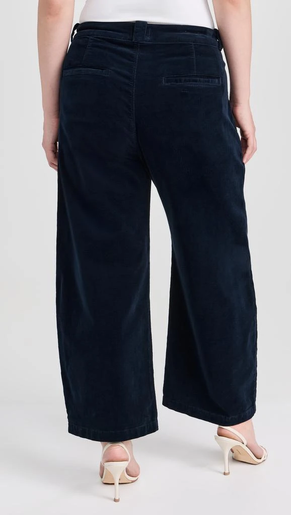 Citizens of Humanity Cara Cropped Pleated Corduroy Trousers 9