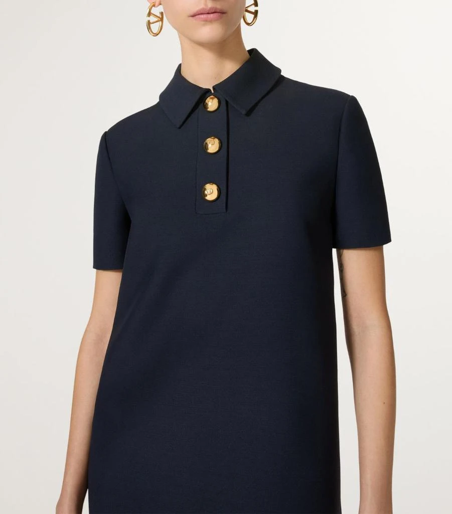 Valentino Crepe Mini Dress 5
