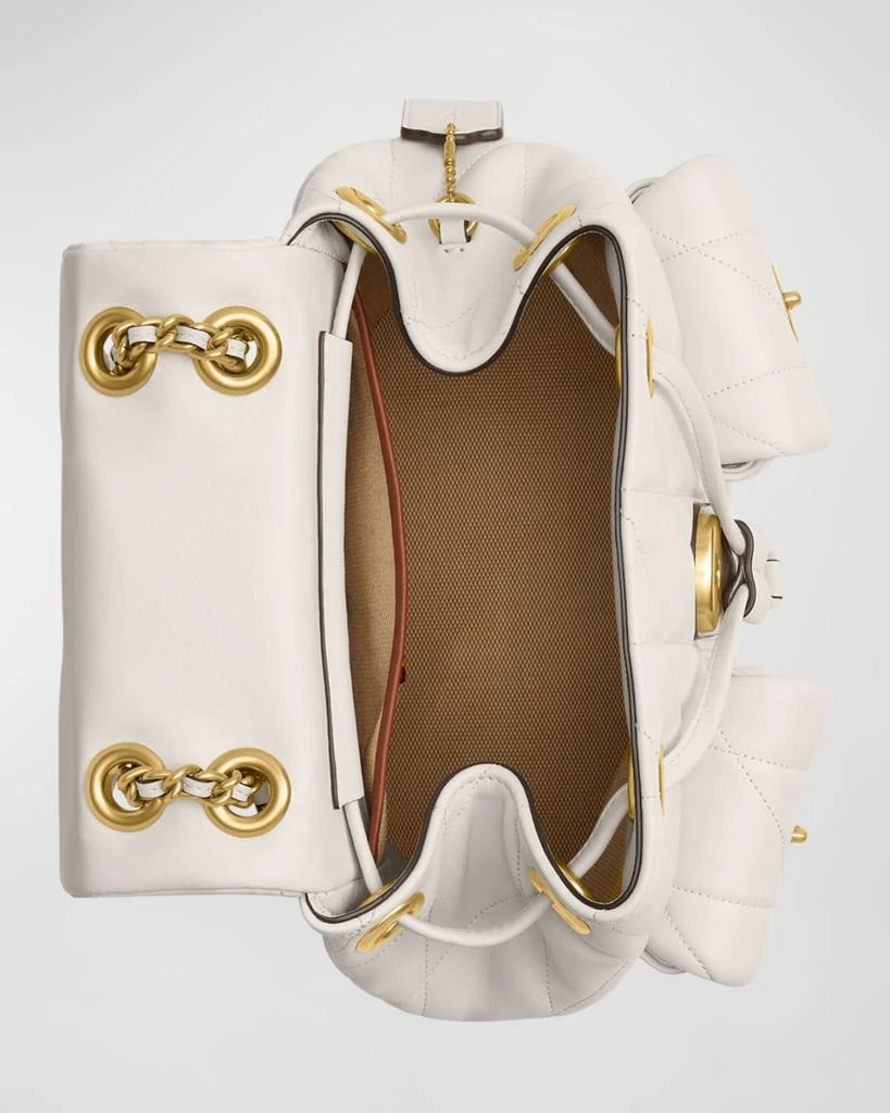 Coach Tabby Quilted Leather Backpack 3