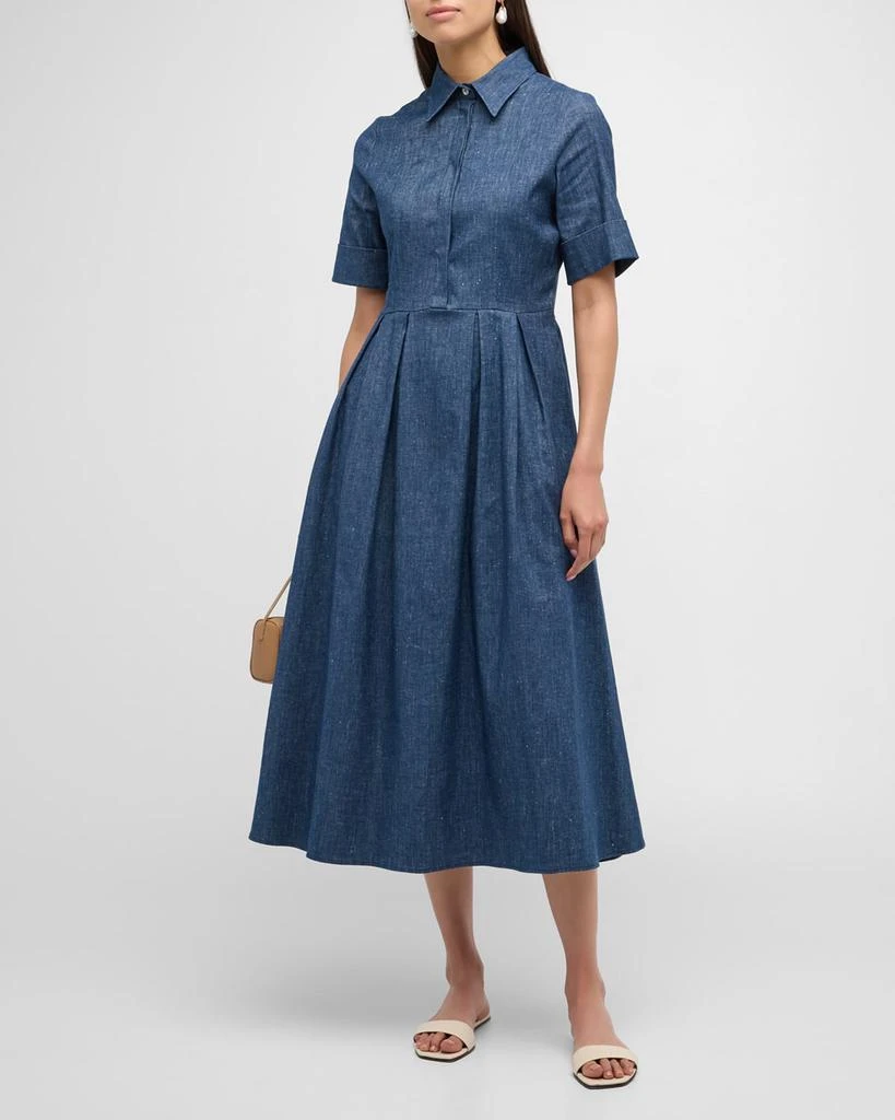 Eleventy Day Midi Shirtdress 3