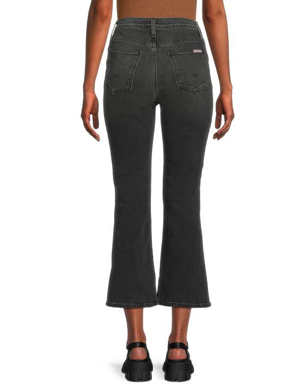 Hudson Blair Mid Rise Cropped Bootcut Jeans 2