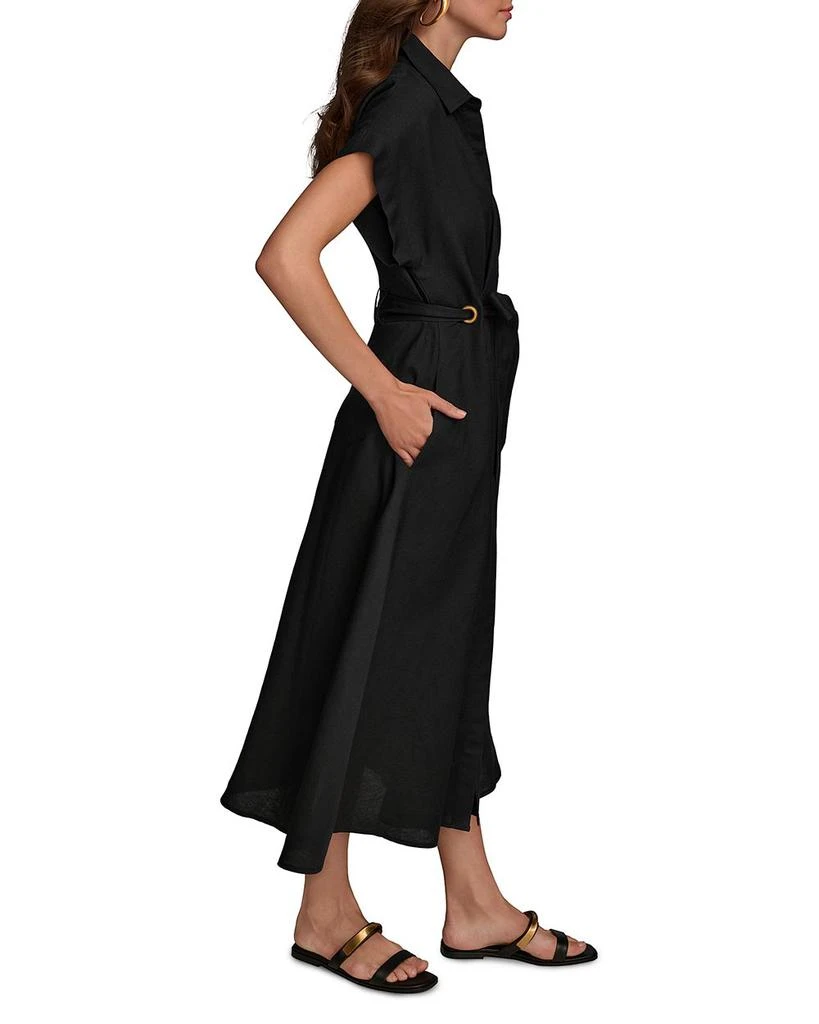 Donna Karan Belted Midi Dress 4