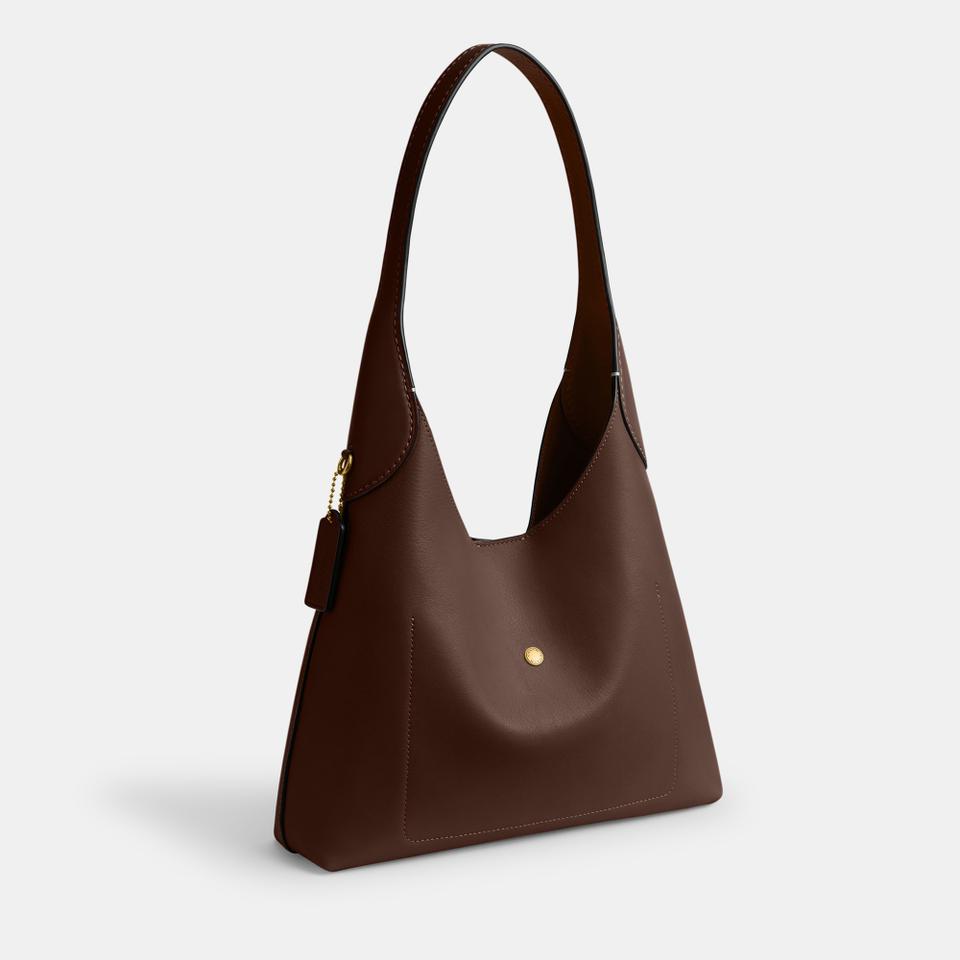 Coach Coach Brooklyn 39 Full-Grain Leather Shoulder Bag