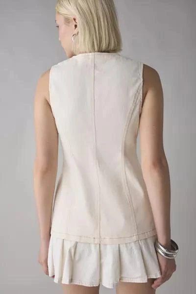 BDG BDG Blanche Longline Denim Vest Top 2