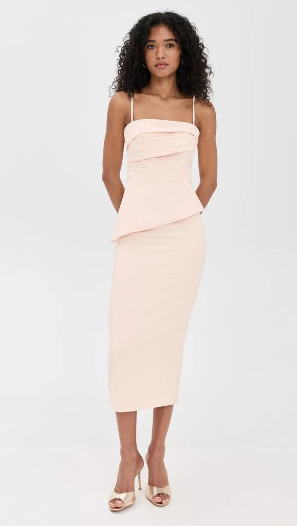 Black Halo Marla 2 Piece Midi Dress 6