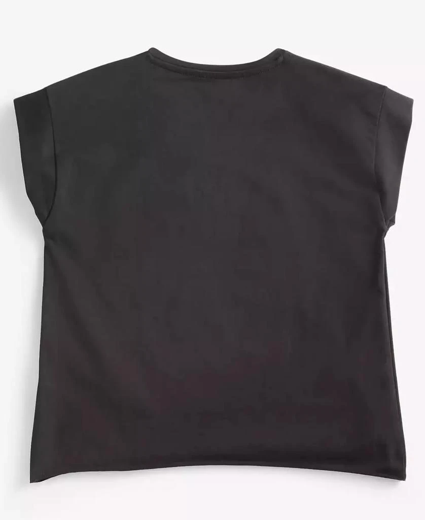 GUESS Big Girls Foil Print Triangle Boxy T-shirt 3