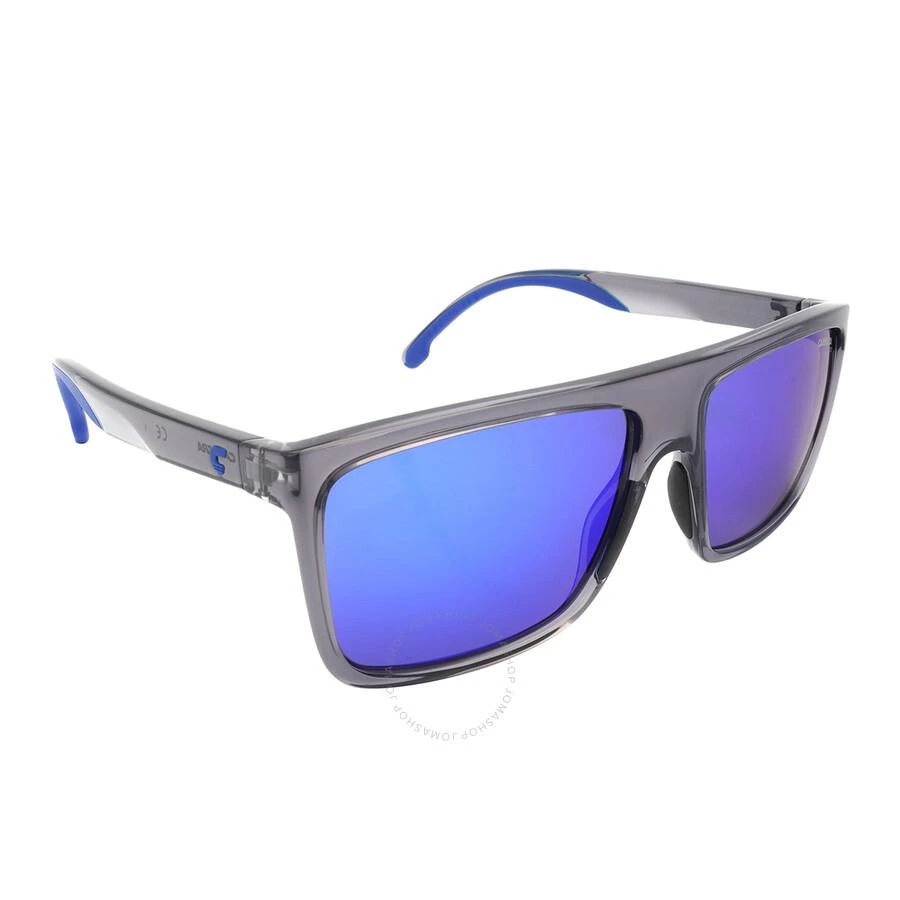 Carrera Blue Multilayer Browline Men's Sunglasses CARRERA 8055/S 0KB7/Z0 58 2