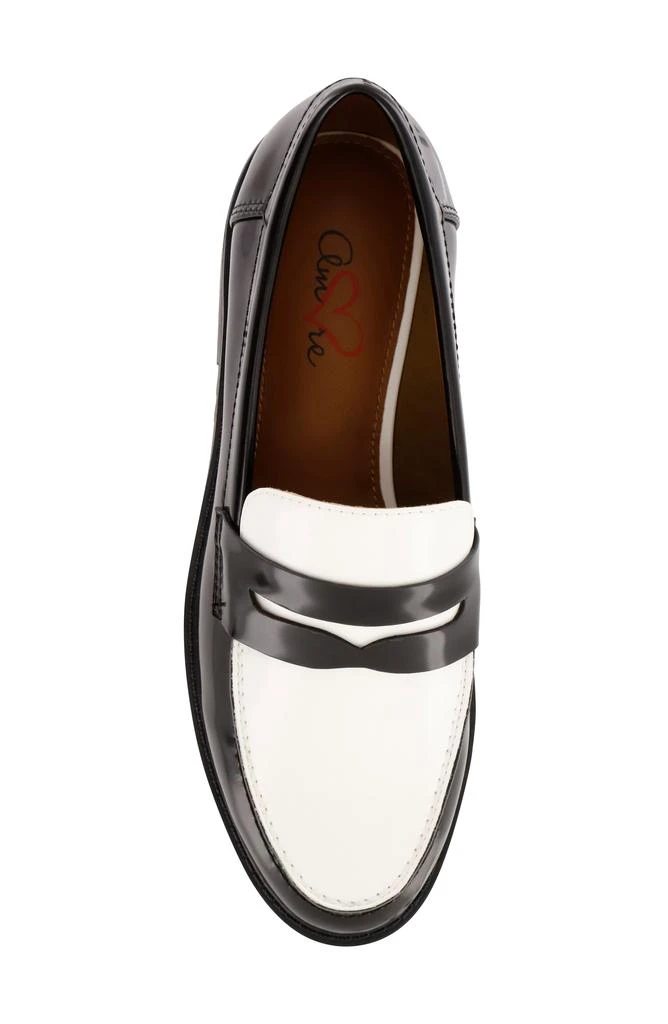 MIA AMORE Hali Lug Sole Penny Loafer 4
