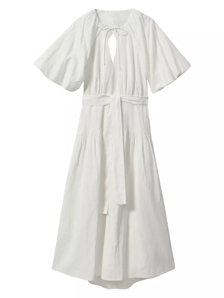REISS Alice Tie-Waist Midi-Dress 1