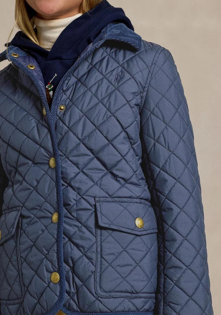 Ralph Lauren Girls 7-16 Quilted Water Repellent Barn Jacket 2