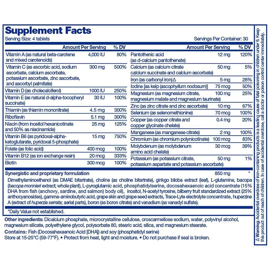 Focus Factor Brain Health Supplement for Brain Performance - Focus, Memory, Multivitamin 2