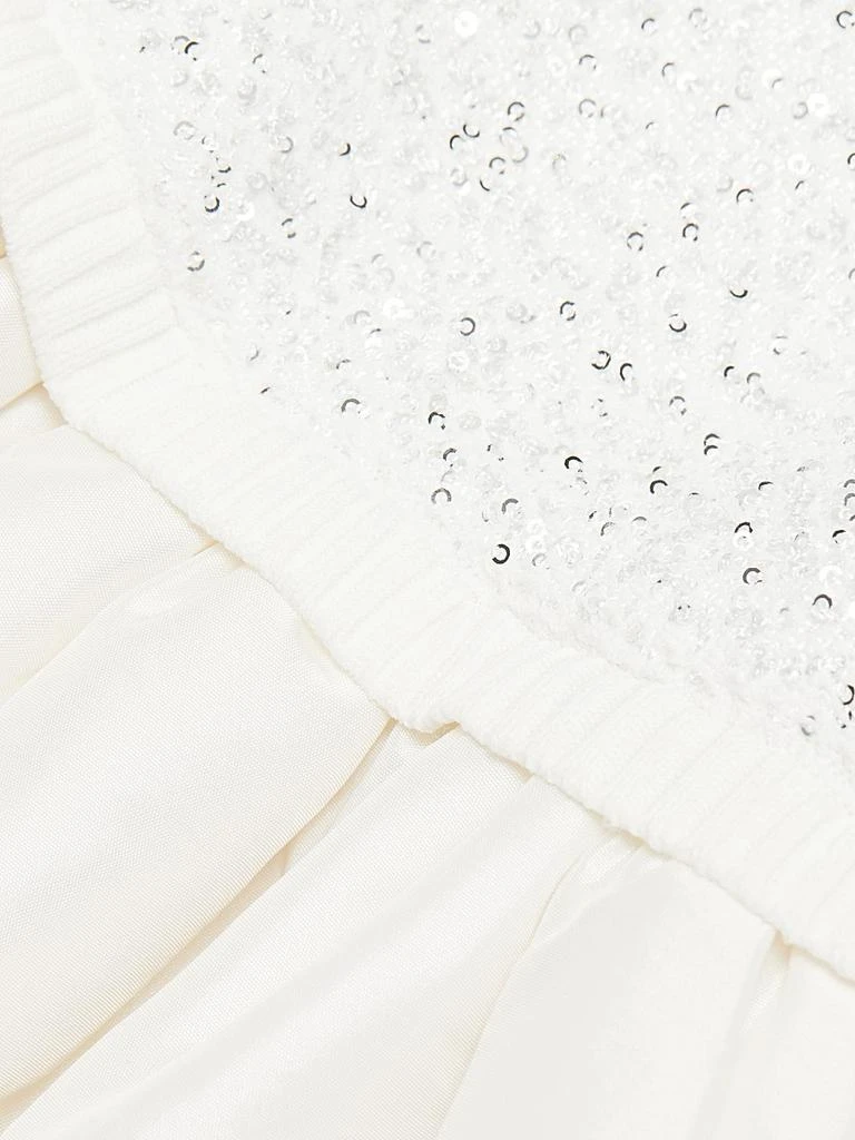 SIMKHAI Kenz Sequin Knit Combo Minidress 7