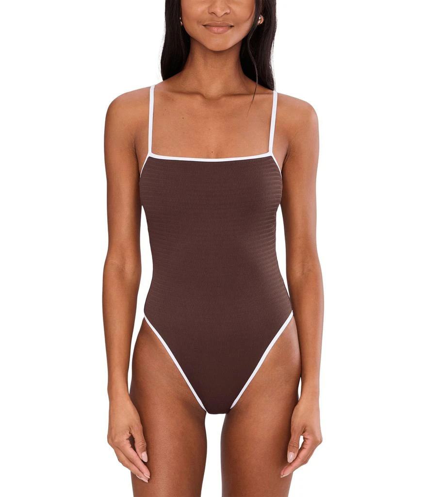 Seafolly Beach Bound Square Neck One Piece