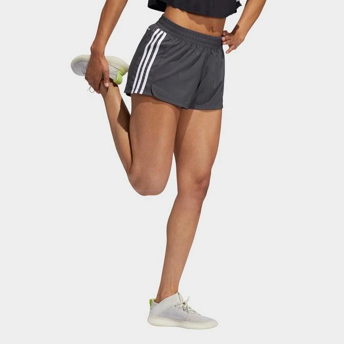 Adidas Women's adidas Pacer 3 Stripes Woven Training Shorts 3