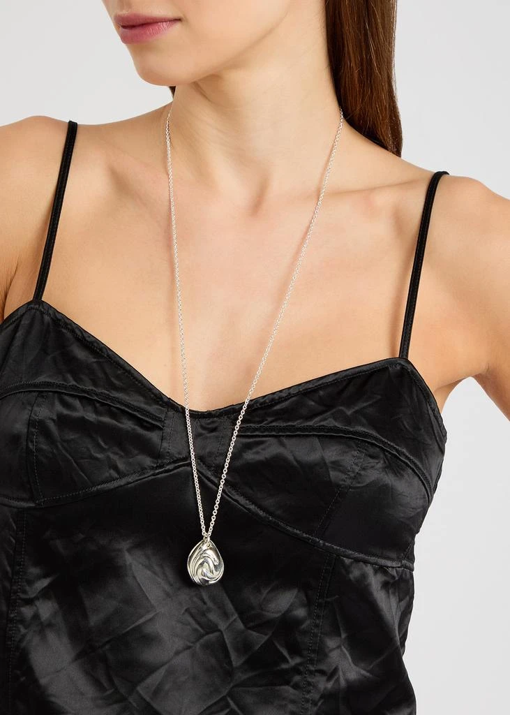 SAPIR BACHAR Eternity sterling silver necklace 2