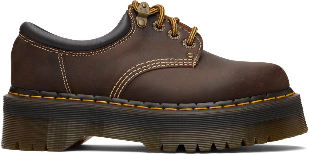 Dr. Martens Brown 8053 Arc Crazy Horse Leather Platform  display picture 2