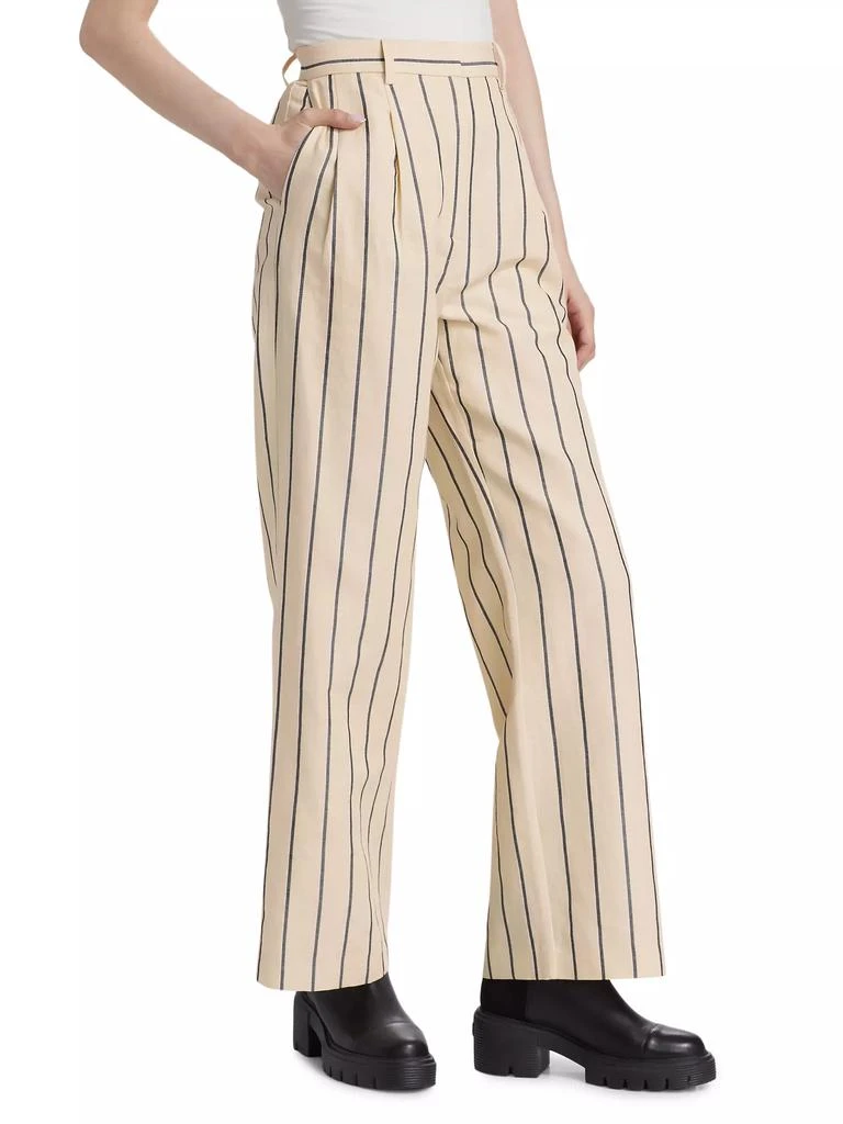 Jenni Kayne Jones Striped Straight-Leg Trousers 4