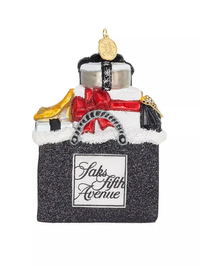 Michael Storrings Saks Shopping Bag Ornament 1