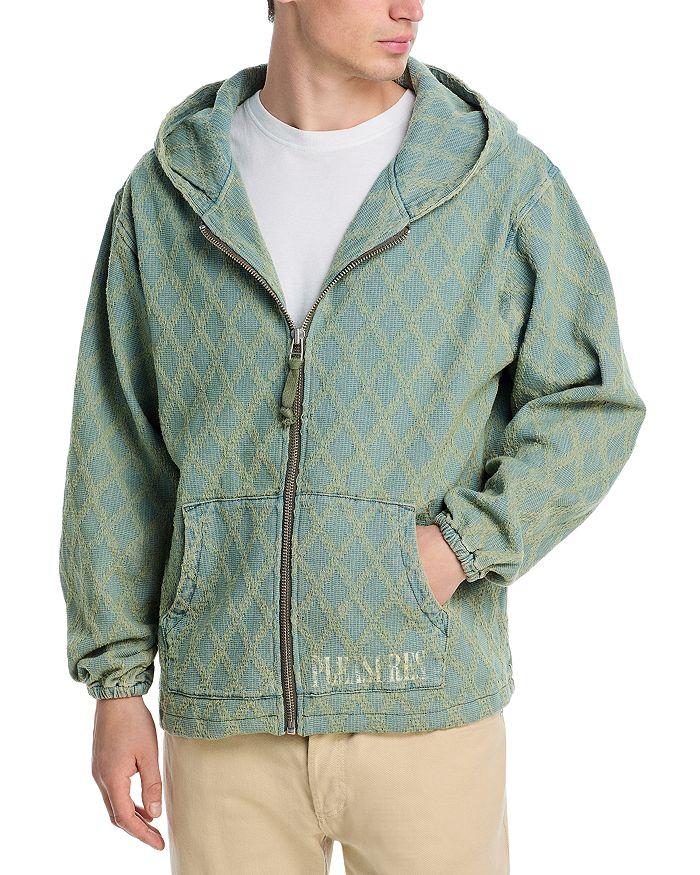 Pleasures Diamond Jacquard Regular Fit Zip Hoodie