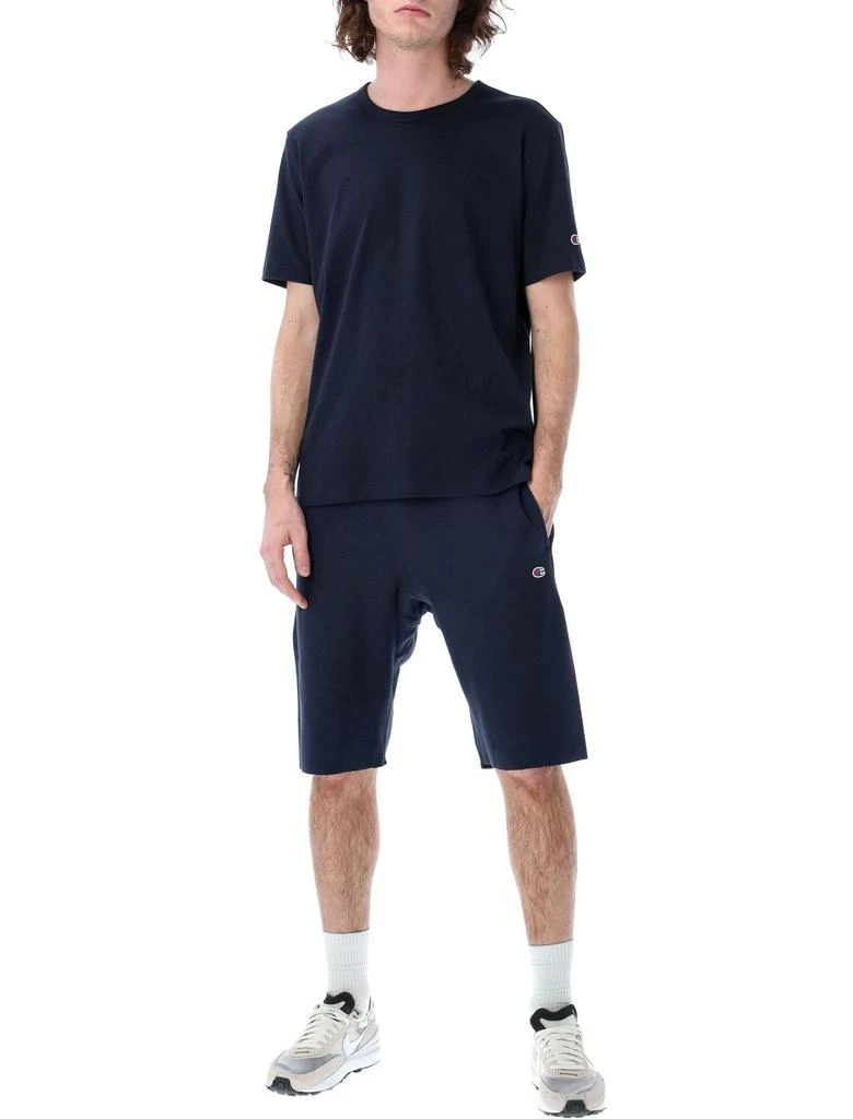 CHAMPION Champion Logo Patch Sweat Shorts 4