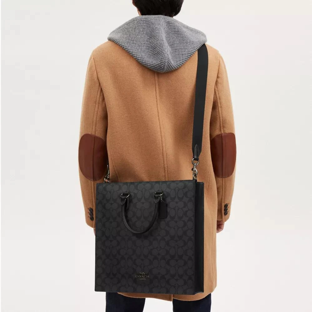Coach Dylan Large Tote Bag In Signature Canvas 2