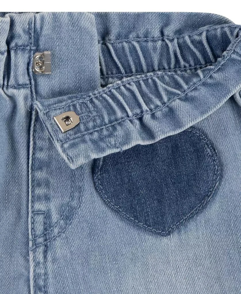 Levi's Baby Girls Denim Top and Heart Pants, 2-Piece Set 5