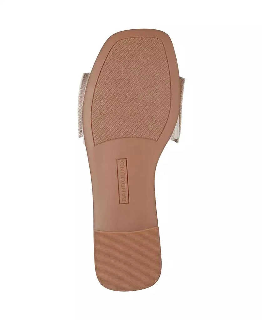 Bandolino Women's Violeta Bow Flat Slide Sandals 5