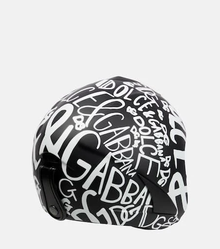 Dolce 
Gabbana Logo-print ski helmet 3