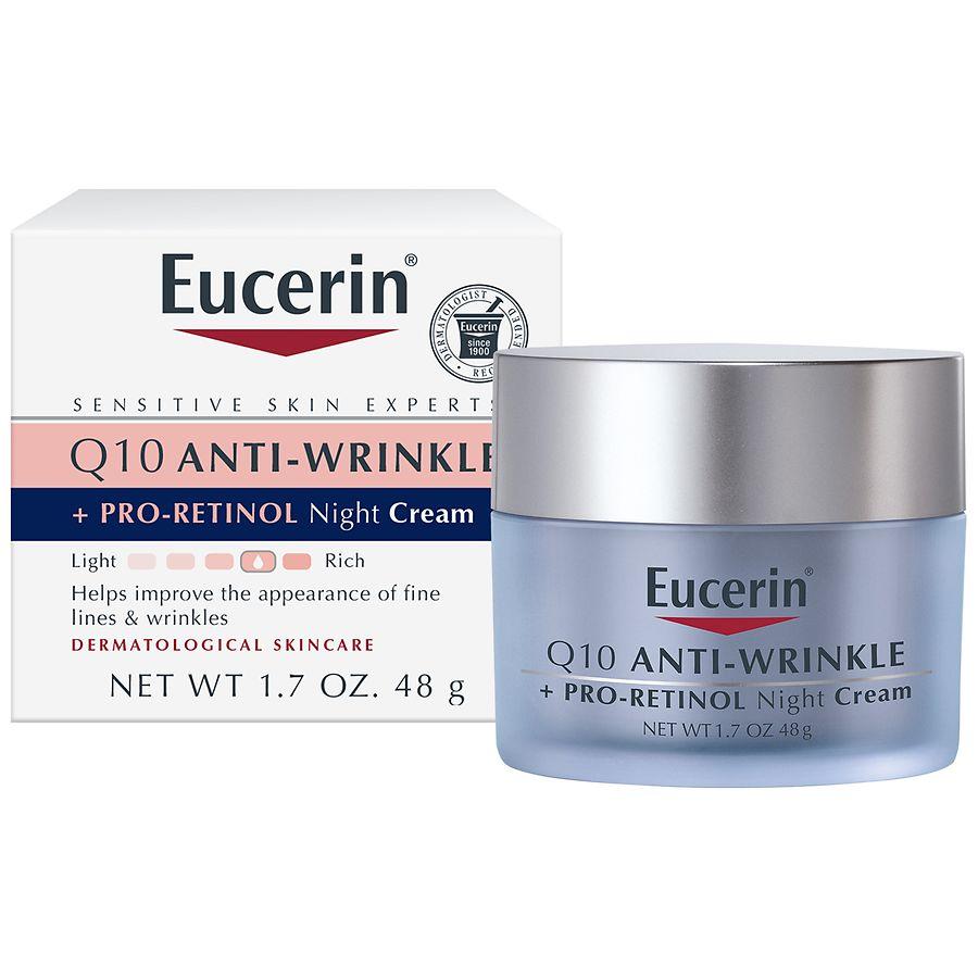 Eucerin Q10 Anti-Wrinkle Night Cream + Pro-Retinol